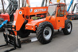 2013 SKYTRAK 6042 6000 LB DIESEL TELESCOPIC FORKLIFT TELEHANDLER PNEUMATIC 4WD ENCLOSED HEATED CAB 2675 HOURS STOCK # BF9497519-NLE - United Lift Equipment LLC