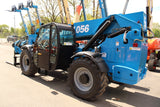 2015 GENIE GTH1056 10000 LB DIESEL TELESCOPIC FORKLIFT TELEHANDLER PNEUMATIC 4WD OUTRIGGERS HEATED CAB 2700 HOURS STOCK # BF9895149-NLE - United Lift Equipment LLC