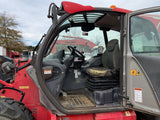 2018 MANITOU MHT790 20000 LB DIESEL PNEUMATIC TELEHANDLER 22' REACH ENCLOSED CAB WITH HEAT AND AC 6352 HOURS STOCK # BF9748879-AMAGA - United Lift Equipment LLC