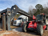 2018 MANITOU MHT790 20000 LB DIESEL PNEUMATIC TELEHANDLER 22' REACH ENCLOSED CAB WITH HEAT AND AC 6352 HOURS STOCK # BF9748879-AMAGA - United Lift Equipment LLC