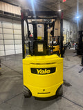 2021 YALE ERC050VGN 5000 LB 36 VOLT ELECTRIC FORKLIFT 94/219" THREE STAGE MAST SIDE SHIFTER 662 HOURS NON-MARKING TIRES STOCK # BF979149-BUF