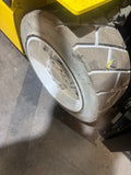 2021 YALE ERC050VGN 5000 LB 36 VOLT ELECTRIC FORKLIFT 94/219" THREE STAGE MAST SIDE SHIFTER 662 HOURS NON-MARKING TIRES STOCK # BF979149-BUF