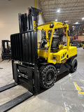 2023 HYSTER H120FT 12000 LB KUBOTA DIESEL FORKLIFT 102/209" 3 STAGE MAST SIDE SHIFTING FORK POSITIONER ONLY 986 HOURS STOCK # BF9455279-BUF