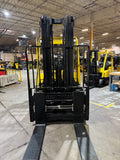 2023 HYSTER H120FT 12000 LB KUBOTA DIESEL FORKLIFT 102/209" 3 STAGE MAST SIDE SHIFTING FORK POSITIONER ONLY 986 HOURS STOCK # BF9455279-BUF