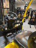 2023 HYSTER H120FT 12000 LB KUBOTA DIESEL FORKLIFT 102/209" 3 STAGE MAST SIDE SHIFTING FORK POSITIONER ONLY 986 HOURS STOCK # BF9455279-BUF