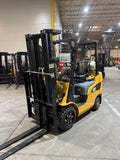 2023 CATERPILLAR 2C5000 5000 LB LP GAS FORKLIFT CUSHION 83/187" 3 STAGE MAST SIDE SHIFTER 921 HOURS STOCK # BF9114959-BUF