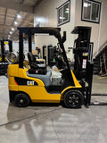 2023 CATERPILLAR 2C5000 5000 LB LP GAS FORKLIFT CUSHION 83/187" 3 STAGE MAST SIDE SHIFTER 887 HOURS STOCK # BF9114969-BUF