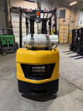 2023 CATERPILLAR 2C5000 5000 LB LP GAS FORKLIFT CUSHION 83/187" 3 STAGE MAST SIDE SHIFTER 887 HOURS STOCK # BF9114969-BUF