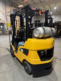 2023 CATERPILLAR 2C5000 5000 LB LP GAS FORKLIFT CUSHION 83/187" 3 STAGE MAST SIDE SHIFTER 887 HOURS STOCK # BF9114969-BUF