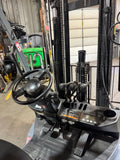 2022 TOYOTA 8FGCU30 LP GAS FORKLIFT 986 HOURS TREADED CUSHION TIRES 94/199 3 STAGE MAST SIDE SHIFTER STOCK # BF9125789-BUF