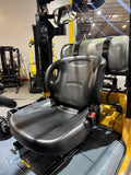 2021 CATERPILLAR/MITSUBISHI FGC25N 5000 LB LP GAS FORKLIFT CUSHION 83/187" 3 STAGE MAST SIDE SHIFTER 855 HOURS NON MARKING TIRES STOCK # BF9117849-BUF