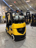 2021 CATERPILLAR/MITSUBISHI FGC25N 5000 LB LP GAS FORKLIFT CUSHION 83/187" 3 STAGE MAST SIDE SHIFTER 855 HOURS NON MARKING TIRES STOCK # BF9117849-BUF
