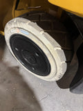 2021 CATERPILLAR/MITSUBISHI FGC25N 5000 LB LP GAS FORKLIFT CUSHION 83/187" 3 STAGE MAST SIDE SHIFTER 855 HOURS NON MARKING TIRES STOCK # BF9117849-BUF