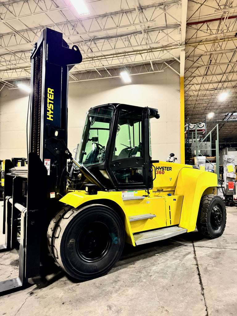 2020 HYSTER H360HD2 36000 LB DIESEL FORKLIFT PNEUMATIC 161/183" 2 STAGE