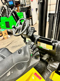 2018 YALE GLC060VXN 6000 LB LP GAS FORKLIFT CUSHION 88/187" 3 STAGE MAST SIDE SHIFTER 1477 HOURS STOCK # BF9192529-BUF - United Lift Equipment LLC