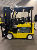 2019 YALE ERC080 8000 LB CAPACITY 36 VOLT ELECTRIC FORKLIFT 100/273" QUAD MAST SIDE SHIFTING FORK POSITIONER 1597 HOURS STOCK # BF9139219-BUF - United Lift LLC