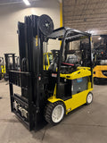 2019 YALE ERC080 8000 LB CAPACITY 36 VOLT ELECTRIC FORKLIFT 100/273" QUAD MAST SIDE SHIFTING FORK POSITIONER 1597 HOURS STOCK # BF9139219-BUF - United Lift LLC
