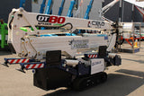 2023 CELA DT80 COMPACT TRAX SPYDER BOOM LIFT ARTICULATING LIFT LITHIUM BATTERY 80' REACH TRAX TIRES 251 HOURS STOCK # BF91495179-NLE - United Lift LLC