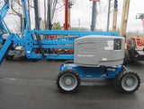 2017 GENIE Z45/25J ARTICULATING BOOM LIFT AERIAL LIFT WITH JIB ARM 45' REACH DIESEL 4WD 2493 HOURS STOCK # BF9398759-NLE
