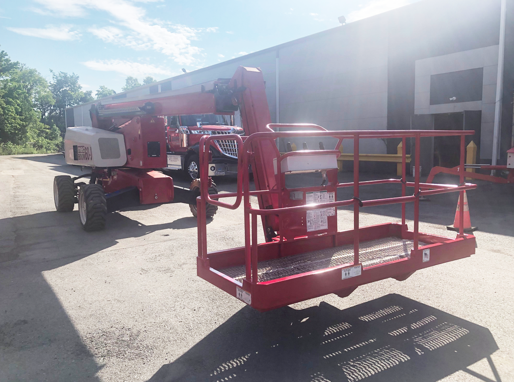2016 MEC 60J ARTICULATING BOOM LIFT AERIAL LIFT WITH JIB ARM 60