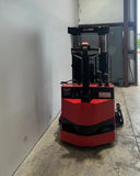 2019 RAYMOND RSS40 4000 LB ELECTRIC FORKLIFT WALKIE STACKER CUSHION 72/150" 3 STAGE MAST SIDE SHIFTER 634 HOURS STOCK # BF9118919-ARB