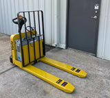 2015 YALE MPW050 5000 LB ELECTRIC WALKIE PALLET JACK CUSHION 879 HOURS STOCK # BF938249-ARB - United Lift LLC