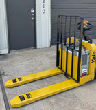 2015 YALE MPW050 5000 LB ELECTRIC WALKIE PALLET JACK CUSHION 879 HOURS STOCK # BF938249-ARB - United Lift LLC