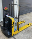 2015 YALE MPW050 5000 LB ELECTRIC WALKIE PALLET JACK CUSHION 879 HOURS STOCK # BF938249-ARB - United Lift LLC