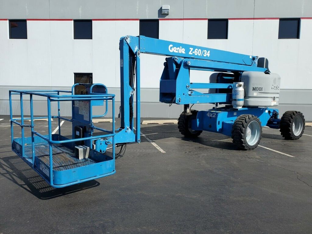2011 GENIE Z60/34 ARTICULATING BOOM LIFT AERIAL LIFT 