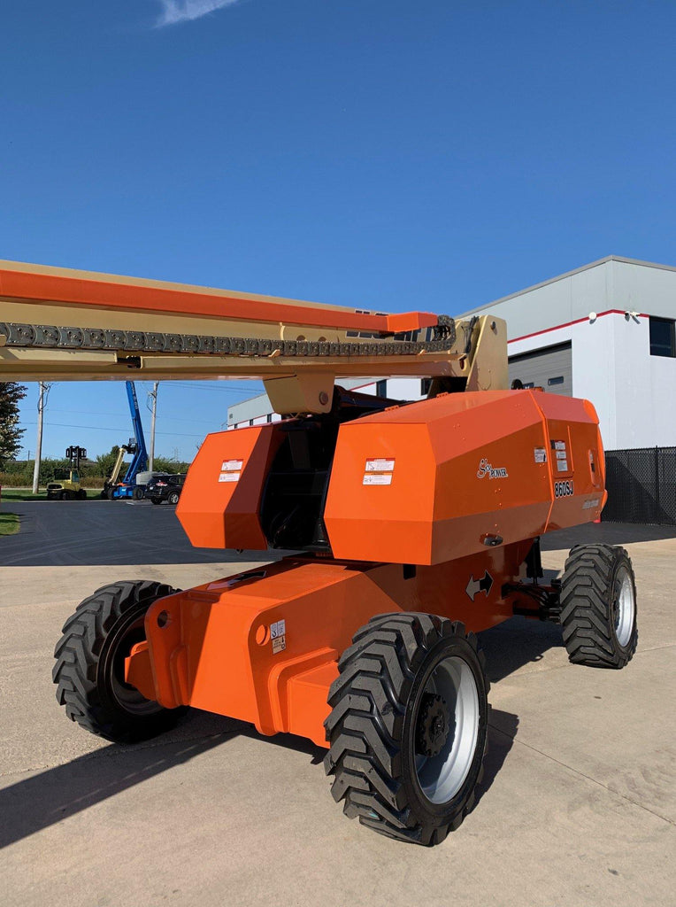 2012 JLG 860SJ STRAIGHT BOOM LIFT AERIAL LIFT WITH JIB ARM 86