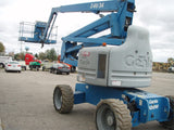 2012 GENIE Z60/34 ARTICULATING BOOM LIFT AERIAL LIFT WITH JIB ARM 60' REACH DIESEL 2267 HOURS STOCK # BF9322389-EEMI - United Lift Used & New Forklift Telehandler Scissor Lift Boomlift