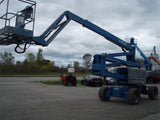 2012 GENIE Z60/34 ARTICULATING BOOM LIFT AERIAL LIFT WITH JIB ARM 60' REACH DIESEL 2267 HOURS STOCK # BF9322389-EEMI - United Lift Used & New Forklift Telehandler Scissor Lift Boomlift
