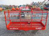 2008 SKYJACK SJ40T ARTICULATING BOOM LIFT AERIAL LIFT WITH JIB ARM 40' REACH DIESEL 4WD 2201 HOURS STOCK # BF9222479-HLNY - United Lift Used & New Forklift Telehandler Scissor Lift Boomlift