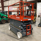 2012 SKYJACK SJ4632 SCISSOR LIFT 32' REACH ELECTRIC SMOOTH CUSHION TIRES 355 HOURS STOCK # BF998529-WIB - United Lift Equipment LLC