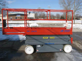 2008 SKYJACK SJIII3220 SCISSOR LIFT 20' REACH ELECTRIC SMOOTH CUSHION TIRES 157 HOURS STOCK # BF946529-WIBIL - United Lift Used & New Forklift Telehandler Scissor Lift Boomlift