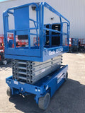 2012 GENIE GS3246 SCISSOR LIFT 32' REACH 24 VOLT ELECTRIC SMOOTH CUSHION TIRES 290 HOURS STOCK # BF973519-WIB - United Lift Used & New Forklift Telehandler Scissor Lift Boomlift