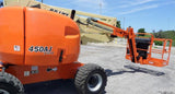 2008 JLG 450AJ ARTICULATING BOOM LIFT AERIAL LIFT WITH JIB ARM 45' REACH DIESEL 4WD 1945 HOURS STOCK # BF9278849-VAOH - United Lift Used & New Forklift Telehandler Scissor Lift Boomlift