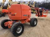 2007 JLG 450AJ ARTICULATING BOOM LIFT AERIAL LIFT 45' REACH DIESEL 4WD 1715 HOURS STOCK # BF9259329-HLOH - United Lift Used & New Forklift Telehandler Scissor Lift Boomlift