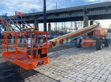 2013 JLG 800S TELESCOPIC STRAIGHT BOOM LIFT AERIAL LIFT 80' REACH DIESEL 4WD 1398 HOURS STOCK # BF9528759-NLE - United Lift Used & New Forklift Telehandler Scissor Lift Boomlift