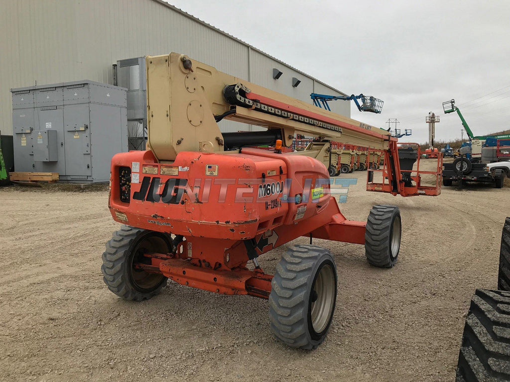 2009 JLG M600JP TELESCOPIC BOOM LIFT AERIAL LIFT 60' REACH BIENERGY