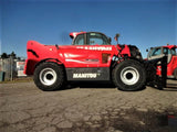 2014 MANITOU MHT1490 20000 LB DIESEL PNEUMATIC TELEHANDLER CAB WITH HEAT AND AC 46' REACH OUTRIGGERS 636 HOURS STOCK # BF91471179-JBVA - United Lift Equipment LLC