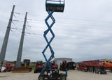 2015 GENIE GS3369RT DIESEL ROUGH TERRAIN SCISSOR LIFT 33′ REACH 4WD 1890 HOURS STOCK # BF9191139-BDEB - United Lift Equipment LLC