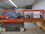 2011 SKYJACK SJIII3220 SCISSOR LIFT 20' REACH ELECTRIC SMOOTH CUSHION TIRES 128 HOURS STOCK # BF965529-WIBIL - United Lift Equipment LLC