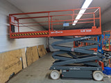 2011 SKYJACK SJIII3220 SCISSOR LIFT 20' REACH ELECTRIC SMOOTH CUSHION TIRES 128 HOURS STOCK # BF965529-WIBIL - United Lift Equipment LLC