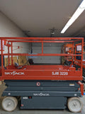 2011 SKYJACK SJIII3220 SCISSOR LIFT 20' REACH ELECTRIC SMOOTH CUSHION TIRES 128 HOURS STOCK # BF965529-WIBIL - United Lift Equipment LLC