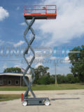 2011 SKYJACK SJP3226 SCISSOR LIFT 26' REACH 500 LB CAPACITY 24 VOLT ELECTRIC SMOOTH CUSHION TIRES 176 HOURS STOCK # BF974539-WIBIL - United Lift Used & New Forklift Telehandler Scissor Lift Boomlift