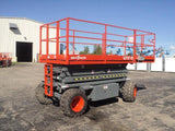 2007 SKYJACK SJ7127RT SCISSOR LIFT 27' REACH DUAL FUEL ROUGH TERRAIN TIRES 3276 HOURS STOCK # BF9102539-WIB - United Lift Used & New Forklift Telehandler Scissor Lift Boomlift