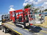 2012 TEUPEN LEO 18GT CRAWLER BOOM LIFT ARTICULATING WITH JIB ARM LIFT DIESEL & ELECTRIC 51' REACH TRAX TIRES 2842 HOURS STOCK # BF9515239-ATTX - United Lift Used & New Forklift Telehandler Scissor Lift Boomlift