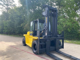 1995 HYSTER H300XL 30000 LB DIESEL FORKLIFT PNEUMATIC 144/147" 2 STAGE MAST SIDE SHIFTER ENCLOSED CAB ONLY 4865 HOURS STOCK # BF9501139-TXB - United Lift Equipment LLC