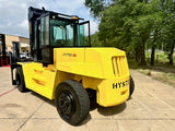 2000 HYSTER H300XL 30000 LB DIESEL FORKLIFT PNEUMATIC 144/147" 2 STAGE MAST SIDE SHIFTER ENCLOSED CAB ONLY 8391 HOURS STOCK # BF9591179-TXB - United Lift LLC